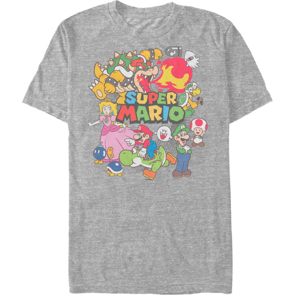 Collage Super Mario Bros Tshirt